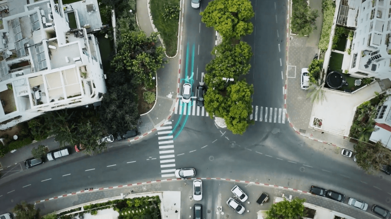 Wireless charging taxi part of smart city infrastructure